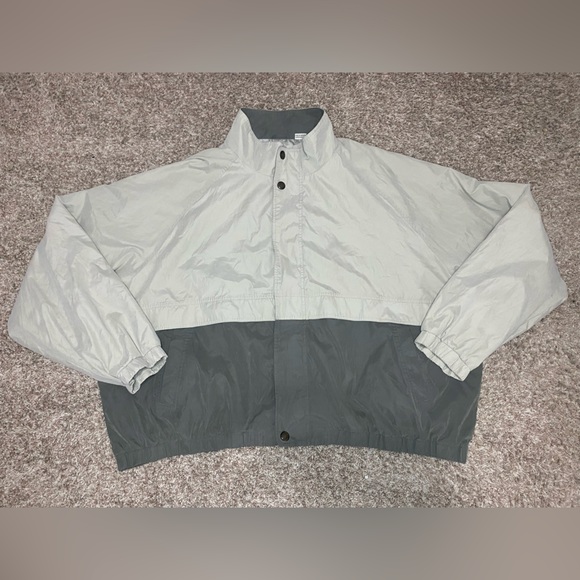 Vintage Members Only Winbreaker Jacket Gray/Gray Men’s Size 6X - Picture 1 of 10